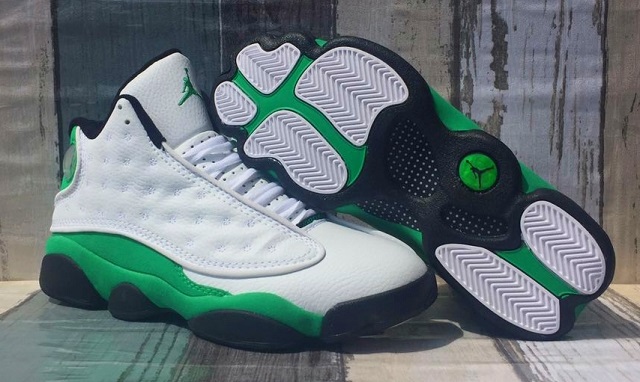 Air Jordan Retro 13 XIII SuperA Lucky Green